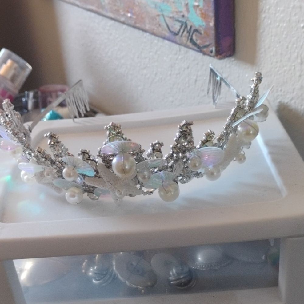 mermaid Tiara Seashore crown